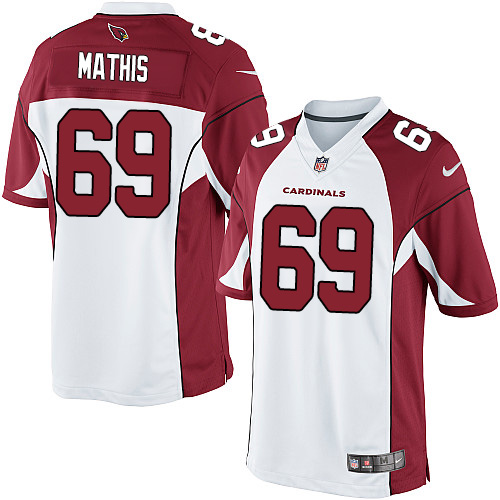 Youth Elite Evan Mathis Nike Jersey White Road - #69 NFL Arizona Cardinals